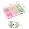6 Style Imitation Gemstone & Opal Style Resin Beads and Glass Beads RESI-YW0001-14-3