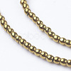 Non-Magnetic Synthetic Hematite Beads Strands G-G091-2mm-1-3