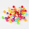 Opaque Acrylic Beads X-PL338-3