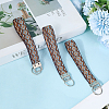 Iron with Polyester Inwrought Keychain KEYC-WH20054-011C-7