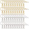 300Pcs 2 Style 304 Stainless Steel Earring Hooks STAS-SP0001-39-1