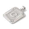 Rack Plating Brass Pendants KK-B092-42P-C-2