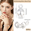 20Pcs 925 Sterling Silver Bead Tips STER-BBC0007-71-2
