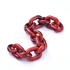 Transparent Acrylic Handmade Cable Chain AJEW-JB00546-02-2