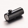 304 Stainless Steel Locking Tube Magnetic Clasps Ion Plating(IP) STAS-I045-12-3mm-3