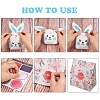 Animals Theme Plastic Bags and Flowers Floral Paper Gift Bag ABAG-PH0002-32-4