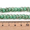 Luminous Handmade Gold Foil Glass Beads Strands FOIL-N029-02A-06-5