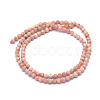 Natural Rhodonite Beads Strands G-E411-11C-3mm-2