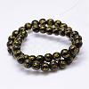 Natural Agate Beads Strands G-F452-10mm-02-2