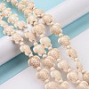 Dyed Synthetic Turquoise Beads Strands G-M152-11-B-4