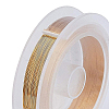 Round Copper Wire for Jewelry Making CWIR-BC0004-0.15mm-07-8