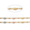 Enamel Hamsa Hand with Evil Eye Link Chains CHS-G023-02G-02-2