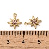 304 Stainless Steel Rhinestone Charms STAS-L022-304G-02-3