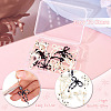 12Pcs 6 Styles Spray Painted Alloy Enamel Pendants ENAM-TA0003-03-5
