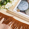 5 Yards Faux Suede Tassel Trimming DIY-GF0008-64-3
