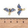 304 Stainless Steel Enamel Pendants STAS-L316-23G-09-3