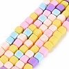 Handmade Polymer Clay Beads Strands CLAY-T020-09F-1