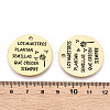 201 Stainless Steel Pendants STAS-T064-37G-34-3