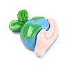Environmental Protection Theme Opaque Resin Cabochons LS-CRES-Z013-03A-2
