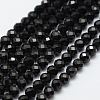 Natural Black Spinel Beads Strands X-G-E366-07-2mm-2