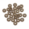 Gear Tibetan Style Alloy Spacer Beads X-MAB145-NF-3