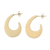 304 Stainless Steel Stud Earrings EJEW-S224-01G-01-1
