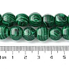 Synthetic Malachite Beads Strands G-H023-A05-01-5