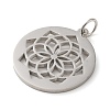 Non-Tarnish 304 Stainless Steel Pendants STAS-C086-05D-P-2