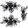 Flower Polyester Computerized Embroidery Sew on Ornament Accessories DIY-WH0366-39-1