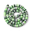 Handmade Polymer Clay Beads Strands CLAY-R089-6mm-T02B-27-6