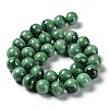 Natural Malachite Beads Strands G-F571-27AB1-14mm-7