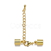 Brass Chain Extender KK-L089-03G-NF-1