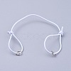 Adjustable Elastic Cord Bracelet Making AJEW-JB00008-01-1