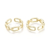 Brass Cuff Rings RJEW-F103-04-G-2