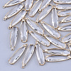 Transparent Glass Pendants X-GLAA-T007-15F-1