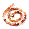 Natural Golden Silk Jade Beads Strands G-G018-16-3