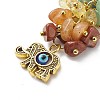 Chakra Natural Gemstone Chip Bead Keychain KEYC-JKC00415-01-4