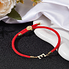 1Pc Adjustable Nylon Cord Slider Bracelets for Women BJEW-LP0001-32E-02-3