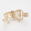 Brass Locket Pendants KK-Q748-075KC-3