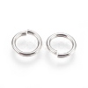 Tarnish Resistant 304 Stainless Steel Saw Cut Open Jump Rings STAS-P212-25P-09-3