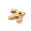 304 Stainless Steel Charms STAS-R001-04G-01-2