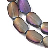 Electroplate Glass Beads Strands EGLA-C009-01B-FR05-3