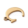 PVD Vacuum Plating  304 Stainless Steel Charms STAS-H112-C-AB-3