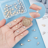 60Pcs 2 Colors Brass Charms KK-BBC0002-52-3