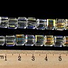 Electroplate Glass Beads Strands EGLA-M031-01A-HR10-4