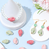 30Pcs 3 Colors Handmade Porcelain Beads PORC-PA0001-14-7