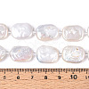 Natural Baroque Keshi Pearl Beads Strands X-PEAR-D07-03-5