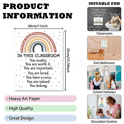 Rectangle with Face Pattern Paper DIY-WH0349-119B-1