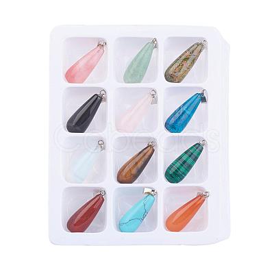 Gemstone Pendants G-S045-4-B-1