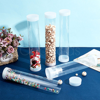 Transparent PC Plastic & PE Bead Storage Tubes AJEW-WH0596-948F-1